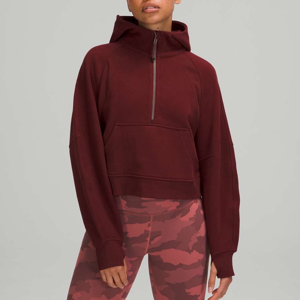 Lululemon oversized scuba hoodie half zip